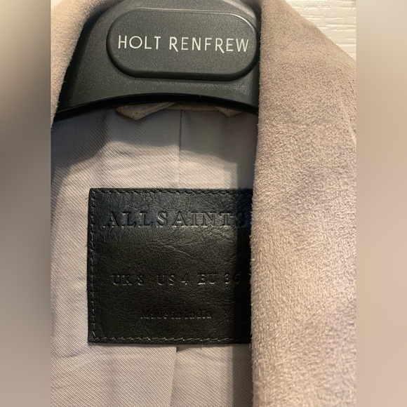 ALLSAINTS SUEDE BALFERN BIKER JACKET - Picture 11 of 17